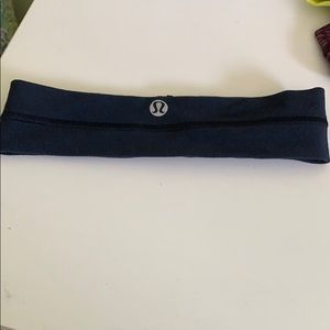 Navy lululemon head band